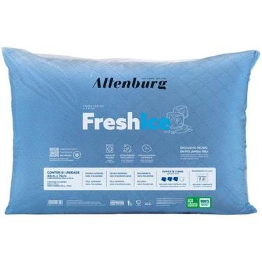 Imagem de Travesseiro Fresh Ice Refrescante Para Noites Quentes 50x70cm Altenbur