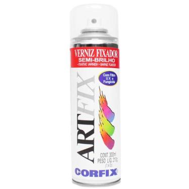 Imagem de Verniz Fixador Spray Artfix Semibrilho Corfix