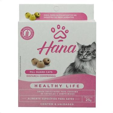 Imagem de Snack hana healthy life pill guard disfarça comprimidos 25g para gatos