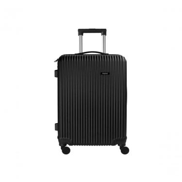 Imagem de Mala de Viagem Grande em ABS com Rodas Giratórias 360º e Cadeado Embutido QMG-30 Preto