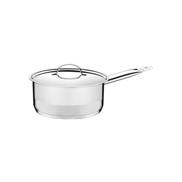 Imagem de Panela Professional para Preparo de Alimentos em Aço Inox com Fundo Triplo para Fogão e...