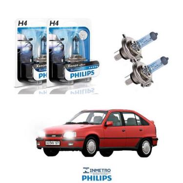 Imagem de Lâmpadas Farol GM Kadett Philips H4 BlueVision