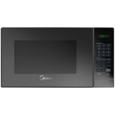 Imagem de Micro-ondas 20L Prata Porta Espelhada Minuto Fácil Midea, Prata, 110V