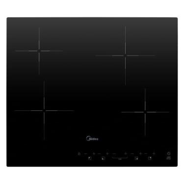Imagem de Cooktop 4 Bocas Elétrico Vitrocerâmico Midea, 220V
