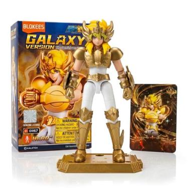 Imagem de Boneco Cygnus Hyoga Galaxy Version 02 Saint Seiya Figura Articulada 11