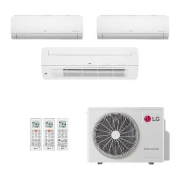 Imagem de Ar-Condicionado Multi Split Inverter LG 30.000 (2x Evap HW 12.000 + 1x