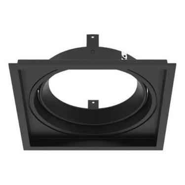 Imagem de Spot De Embutir Recuado Preto Para 1x Ar111 Interlight Il4730 - Interl