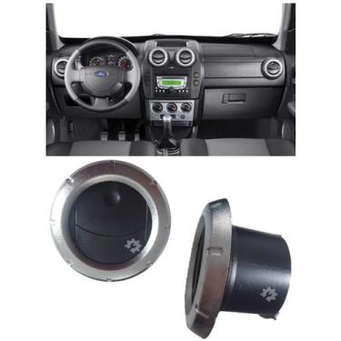 Imagem de Difusor Ar Central Lateral Cromado Ecosport 2006 2011 2012 2013 - Ford