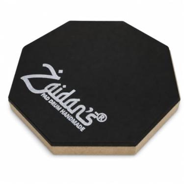 Imagem de Zaidan’s Pad de Estudo para Bateria 6” (15 cm) – MDF 12 mm + superfície EVA 5 mm – Baixo ruído, rebote estável, portátil – Treino silencioso em casa e on-the-go