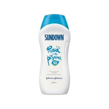 Imagem de Protetor Solar Sundown Praia e Piscina FPS 30 200 ml - JOHNSON & JONHS