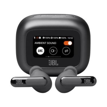 Imagem de Fone de Ouvido Com Tela JBL LIVE BEAM 3 BLK BR, Preto