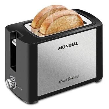 Imagem de Torradeira tostador de paes inox 6 níveis mondial 800w 220v, 110V