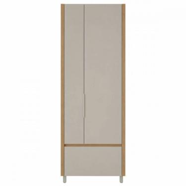 Imagem de Armario Lavanderia Multiuso 2 Portas 2 Gavetas Nesher 70cm 1 Nature/greige