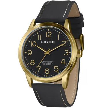 Imagem de Relógio Lince Masculino Pulseira em Couro MRCH217L46 P2PB