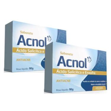 Imagem de Kit Com 2 Sabonete Antiacne Acnol Arte Nativa 90g