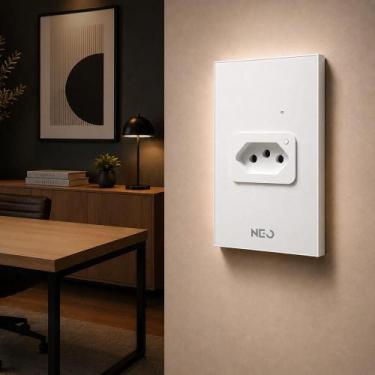Imagem de Tomada Inteligente Smart Zigbee 20A 110v/220v Bivolt Branco Cod: 29199