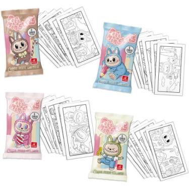 Imagem de Card de Colorir Fofo Monstros com 6 Unidades - Brincad de Crianca
