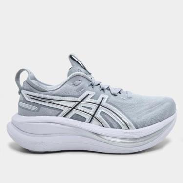 Imagem de Tênis Asics Gel-Nimbus 28 Feminino, Cinza, Prata, 38