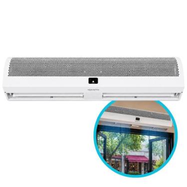 Imagem de Cortina De Ar 90 120 Cm 140w Com controle Remoto Agratto Potente, 90 C