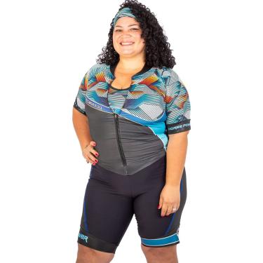 Imagem de Macaquinho Ciclismo Horse Power Bike - Feminino - F78