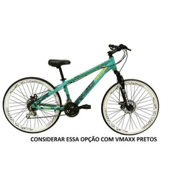 Imagem de Bicicleta Aro 26 Vikingx Tuff Azul Claro 21V Alumínio Freio A Disco Ar