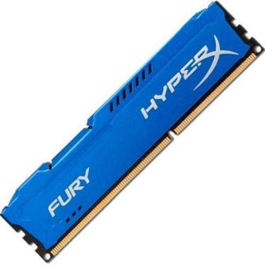 Imagem de Memória HyperX FURY 8GB 1600Mhz DDR3 CL10 HX316C10F/8