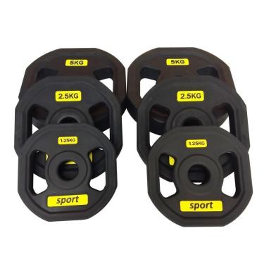 Imagem de Kit Pump Profissional Pegada Emborrachada Preto Md Buddy