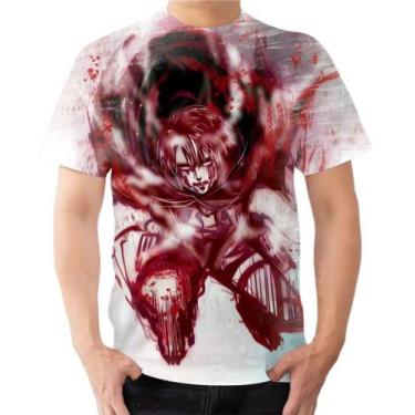 Imagem de Camiseta Camisa Levi Attack On Titan Shingeki No Kyojin 4 - Estilo Kra