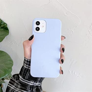 Imagem de Capa de telefone de silicone para Huawei P30 Lite P20 P40 P10 Mate 20 Pro Mate 10 Lite 9 Y5P Y6P Y7P Soft TPU Candy Color Capa Traseira, Estilo 6, Para P30