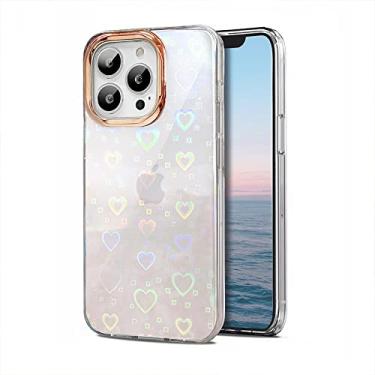 Imagem de Capa de celular de silicone transparente é adequada para iphone 14 13 12 11 pro xs max x xr 7 8 plus capa de celular simples., amor, para iphone 14
