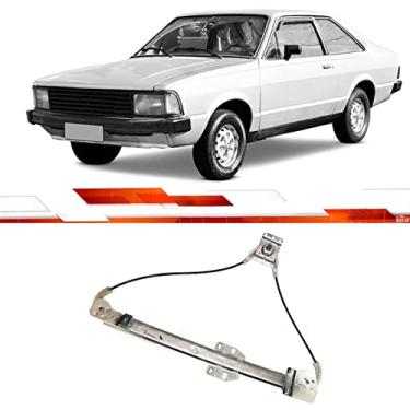 Imagem de Máq. do vidro Elétrica da pta. diant. - dir. S/motor Fix. Carto - Ford Belina II 77 à 91 - Corcel II 77 à 86