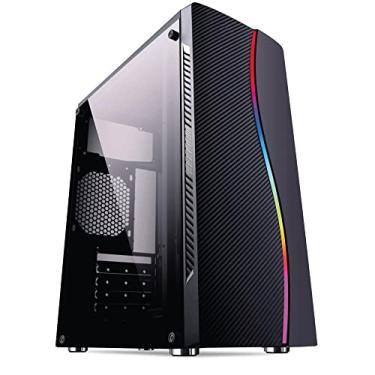 Imagem de Skill Gaming PC Gamer Roda Tudo AMD A6 3.8GHZ Placa de vídeo Radeon R5 2GB HD 500GB 8GB, Preto, Média, 27345