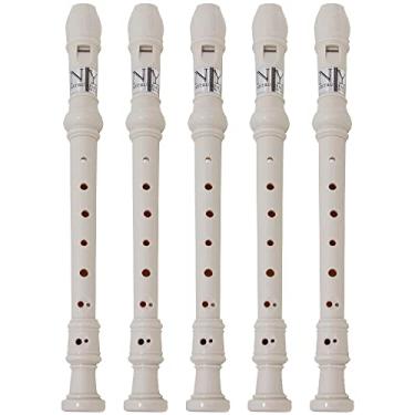 Imagem de Kit 5 Flautas Doce Barroca FL 20B New York