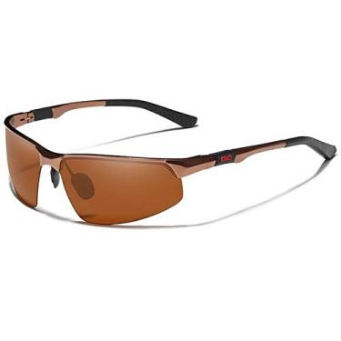 Imagem de Óculos de Sol Masculino Esportivo Kingseven Proteção Polarizados UV400 Gradiente N9121HF1 (C5)