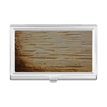 Imagem de Porta-cartões de visita vintage com textura de ferro áspero enferrujado, caixa de bolso