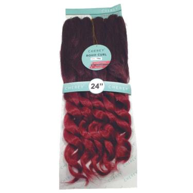 Imagem de Cabelo Boho Curl Fibra Sintética 400g Para Crochet Braids