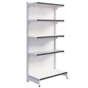 Imagem de Gôndola Fit Parede 1 Inicial 2,02m Farmácia Comercial - Amapá