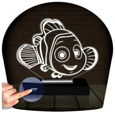 Imagem de Luminária Led 3D  Procurando Nemo   Abajur - 3D Fantasy