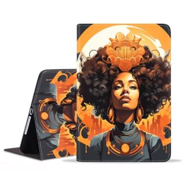 Imagem de Capa para iPad Mini 5, Mini 4, iPad Mini 1/2/3, capa protetora de couro, capa inteligente com suporte ajustável para despertar/hibernar automática para iPad Mini 5ª/4ª geração 7,9 polegadas, mulheres