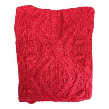 Imagem de Poncho Feminino Mousse Grosso Quentinho Lindíssimo Qualidade-Feminino