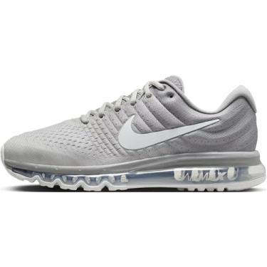 Imagem de Nike Tênis masculino Air Max 2017 cinza claro/antracite-cinza escuro (849559 008), Cinza, 42 BR