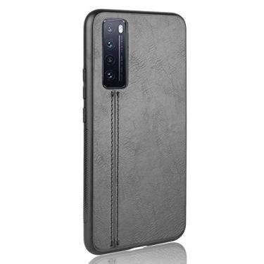 Imagem de Capa para celular Huawei Honor nova 7 Capa de celular Rugged Shield 360° Proteja seu telefone capa de couro liso para Huawei Honor nova 7
