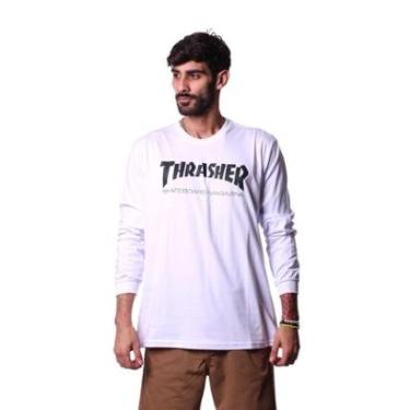 Imagem de Camiseta Manga Longa Thrasher Skate Mag-Unissex