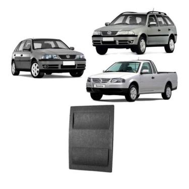 Imagem de Botão Falso Tapa Buraco Painel Gol Parati Saveiro G3 Preto - AUTOPLAST