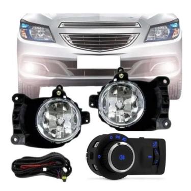 Imagem de Kit Farol Milha Neblina Lt Onix Prisma Cobalt 2012 2013 2014 2015  - s