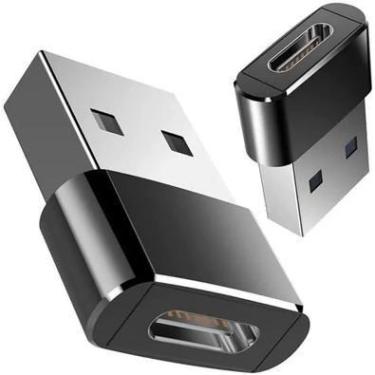 Imagem de Conversor Adaptador USB Macho para TYPE-C Fêmea - CONECT