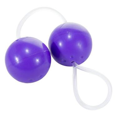 Imagem de Bolinhas de pompoar média - hot flowers, Roxo