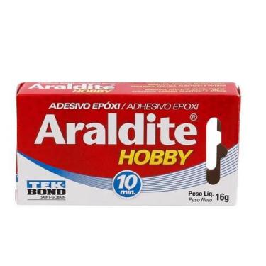 Imagem de Araldite Hobby Cola Epóxi 10 Minutos 16 ou 23 Gramas Tek Bond, 16g