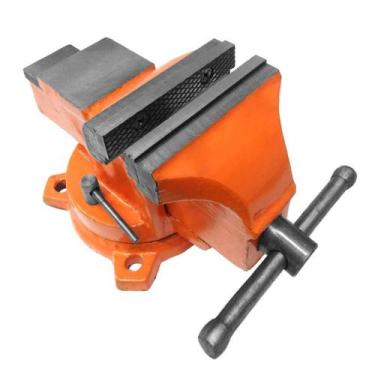 Imagem de Morsa / Torno De Bancada 4 Pol Com Base Giratória - Hf Ferra - Hf Ferr