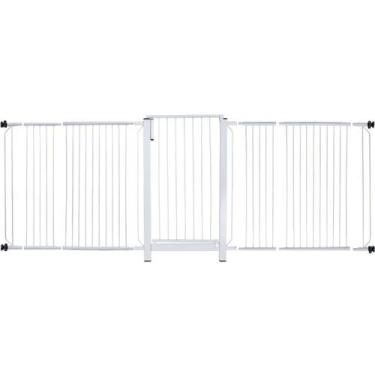 Imagem de Portão Grade Proteção Segurança Criança Bebe Cão Pet para vãos de 276c